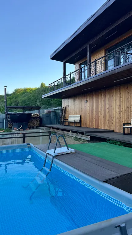 Дом 50m2 — чан, кухня, Wi-Fi
