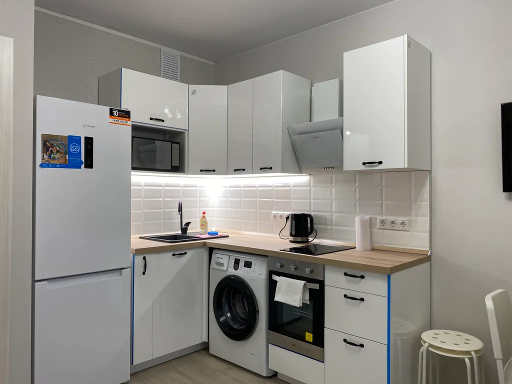 Квартира Квартира Стильная 1ком с видом на Енисей — Красноярск