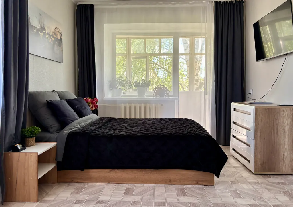 Светлая уютная теплая квартира