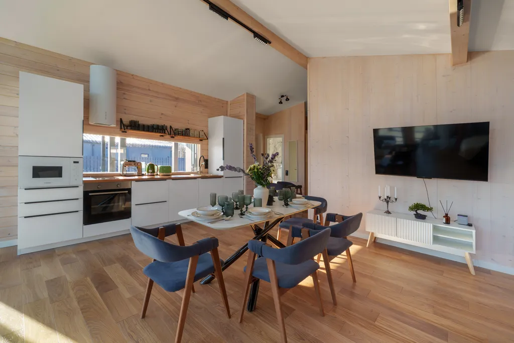 Моя атмосфера - дом с сауной, банным чаном и костровой зоной