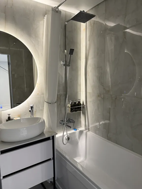 Современная дизайнерская квартира Гармония пространства