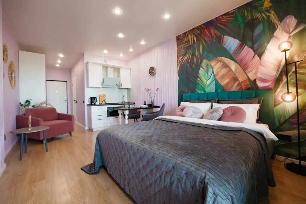 Тропическая студия в самом сердце города