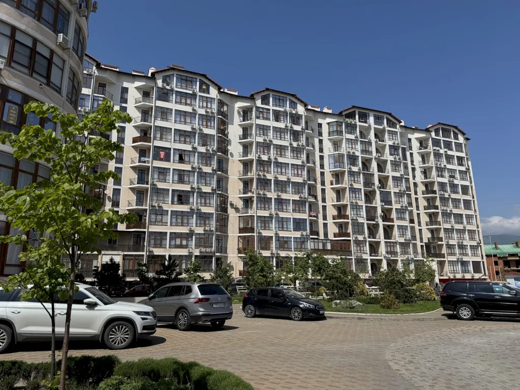 Квартира 1-к квартира с балконом и видом на горы - жк Черноморский — Геленджик