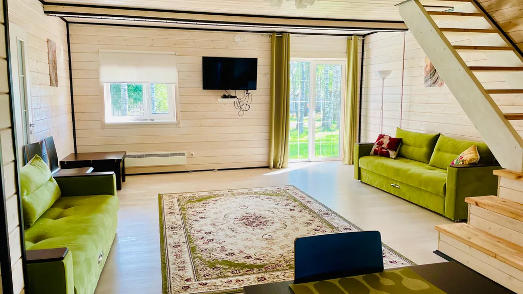 Квартира Уютные апартаменты на берегу живописной реки — аренда посуточно в Ууксу