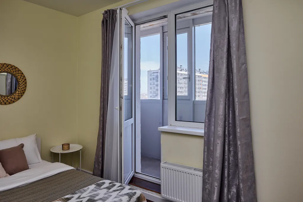 Квартира Трехкомнатная квартира Ривьера с видом на Гавань — Санкт-Петербург