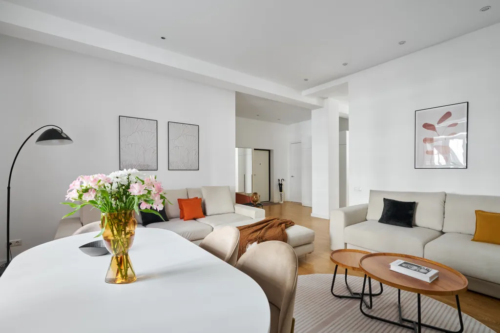 Квартира 3-комнатная квартира в скандинавском стиле в центре Москвы — Москва