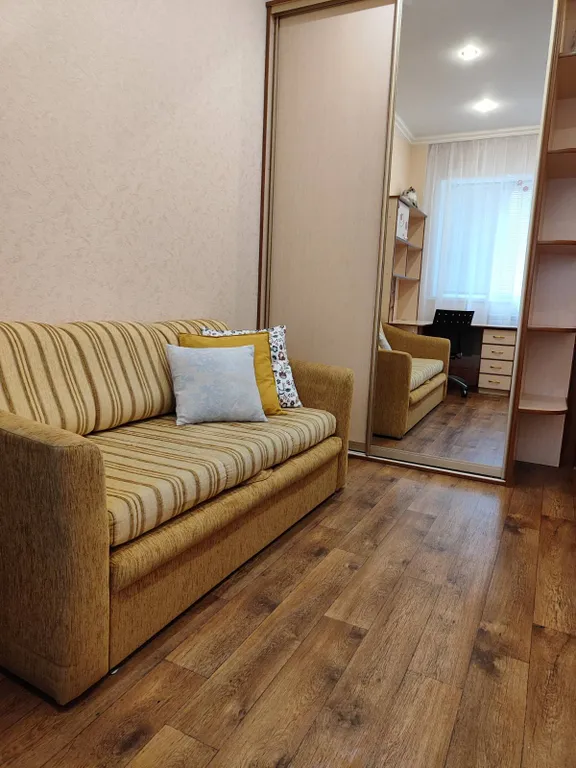 Просторная уютная 2-комнатная квартира у леса и набережной. До 6 человек