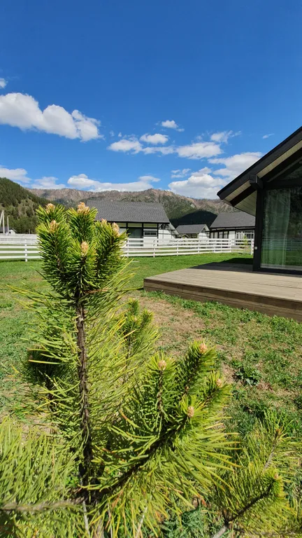 Коттедж на Алтае с великолепным видом на горы