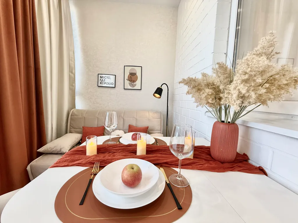 Квартира Квартира Мини-люкс Волшебный терракот — Краснодар