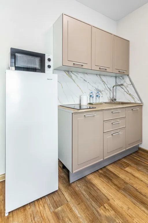 Студия с террасой и лаунж-зоной в центре