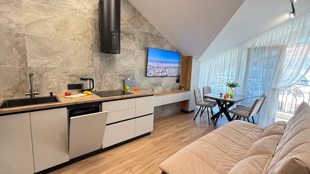 Квартира Квартира Однокомнатная с великолепным видом на море — Геленджик