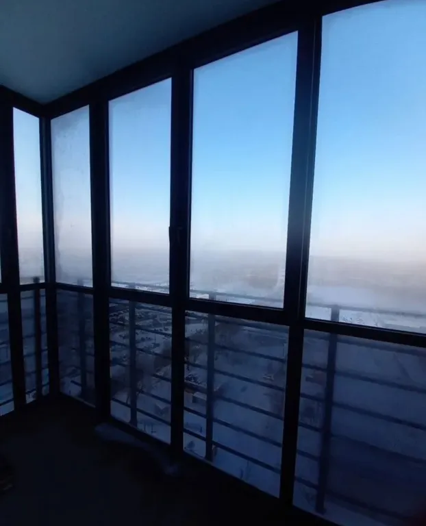 Двухкомнатная квартира на рассвете