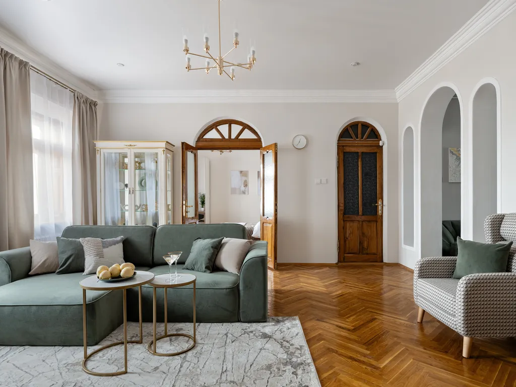 Квартира Квартира GM Apartments Новая и тихая трешка на Тверской — Москва