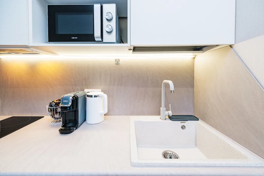 Уютная студия для двоих или с ребёнком