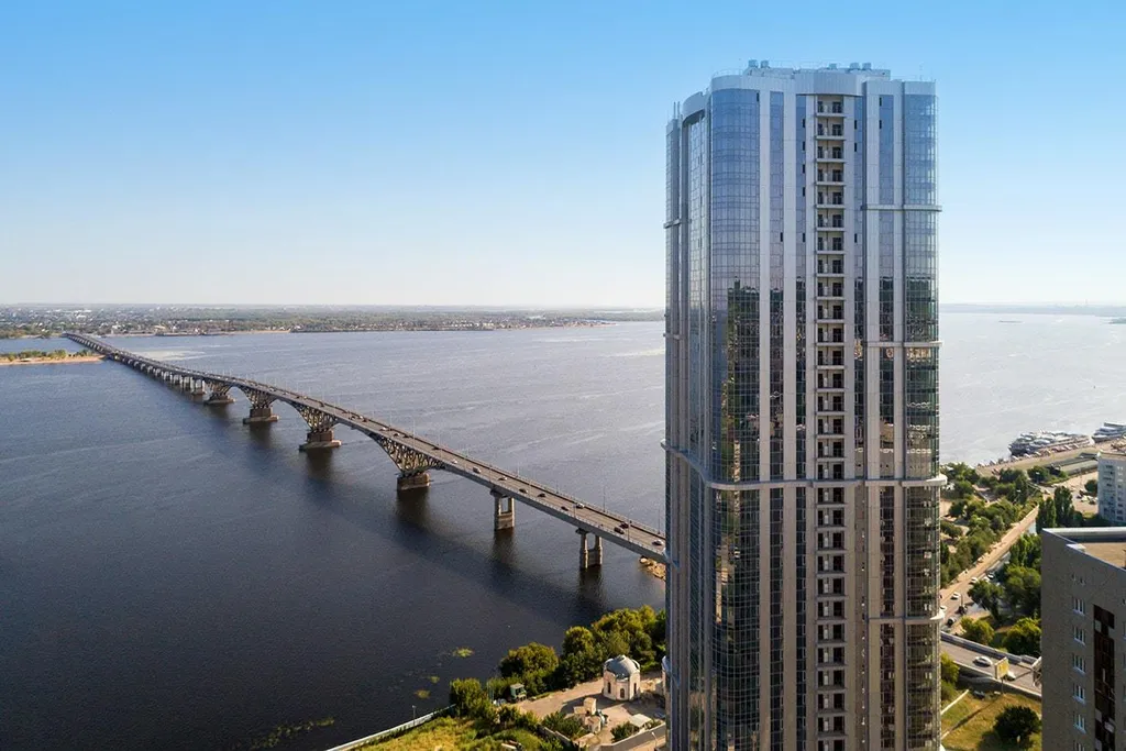 Квартира с шикарным видом на Волгу