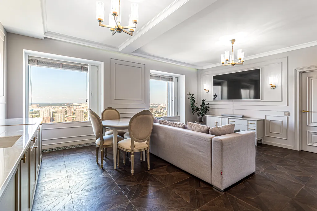 Квартира Премиум апартаменты "Grace 46" на 46м этаже в небоскребе бизнес-класса — Москва