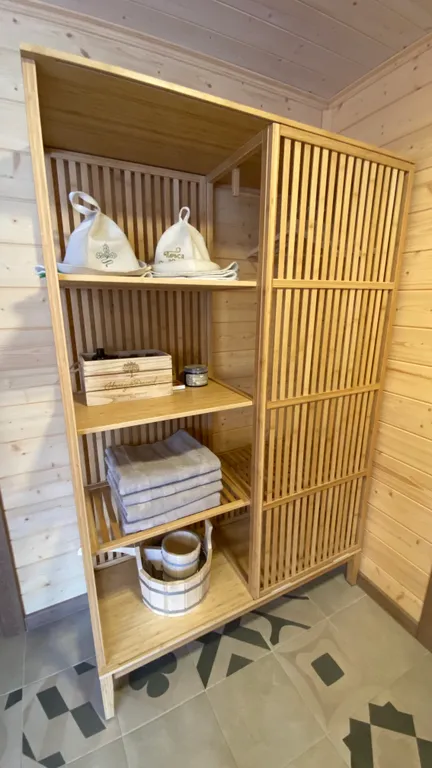 Коттедж с сауной и зоной BBQ