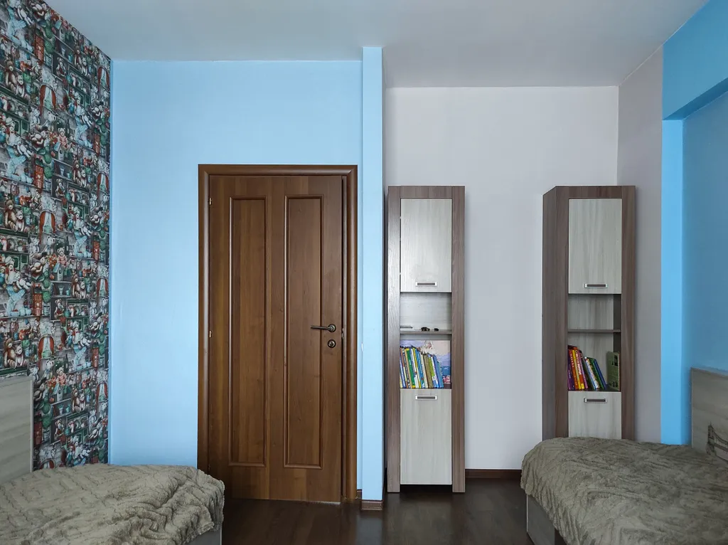 Просторная квартира с тихими соседями