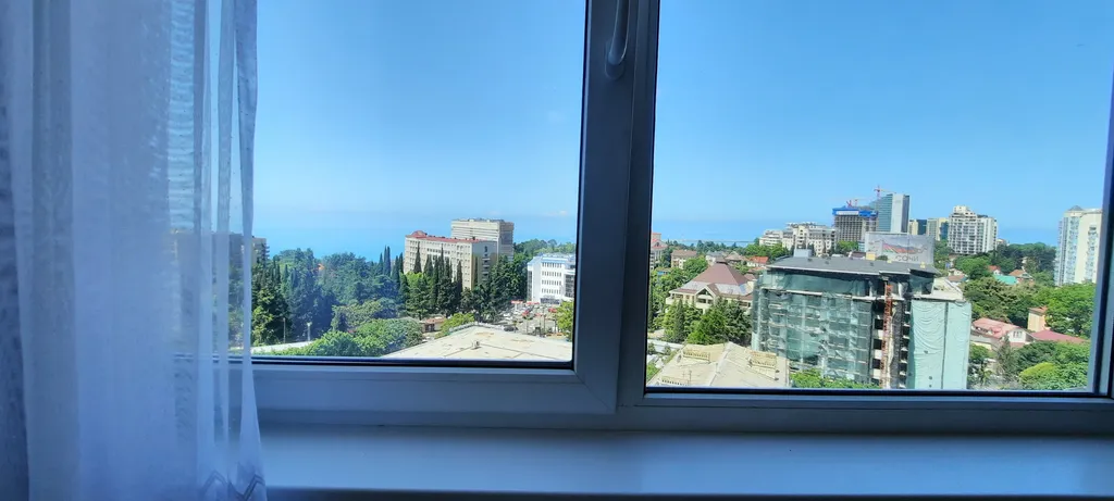 Квартира 2е спальни, кухня-гостиная с видом на море — аренда посуточно в Сочи