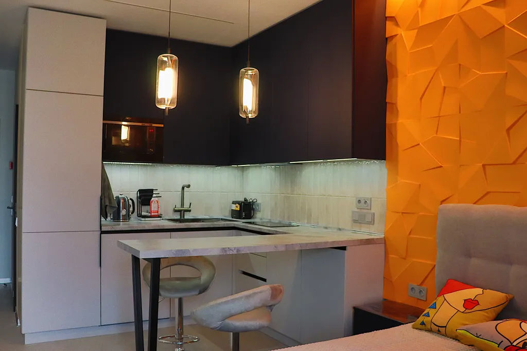 Апартаменты с видом на горы и море