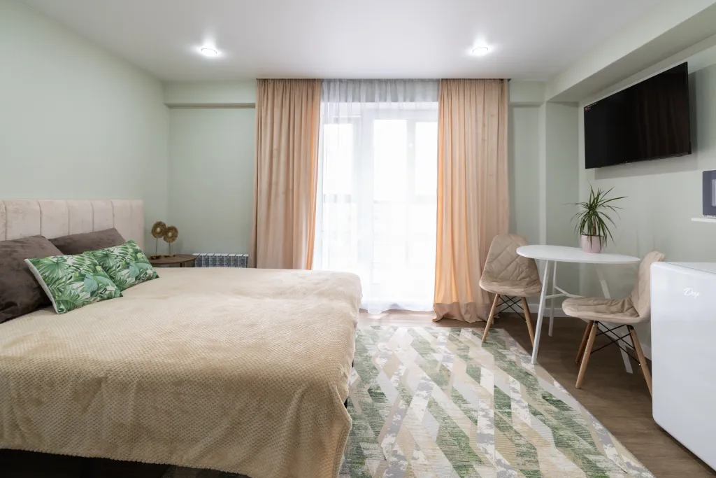 Видовой двухместный номер премиум с балконом