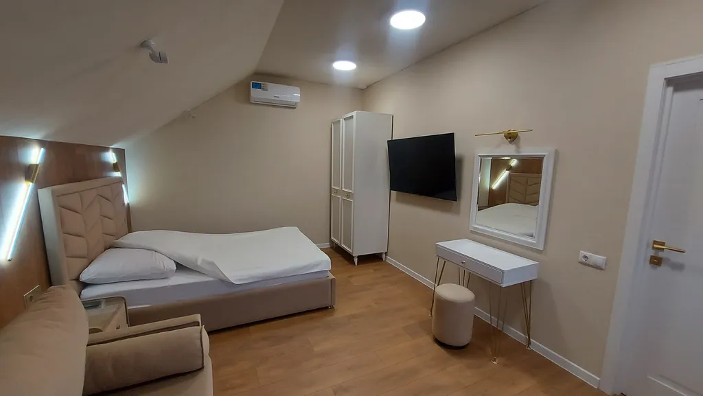 Коттедж ЭКО-Дом с тёплым бассейном и баней в Красном Кургане — Красный Курган