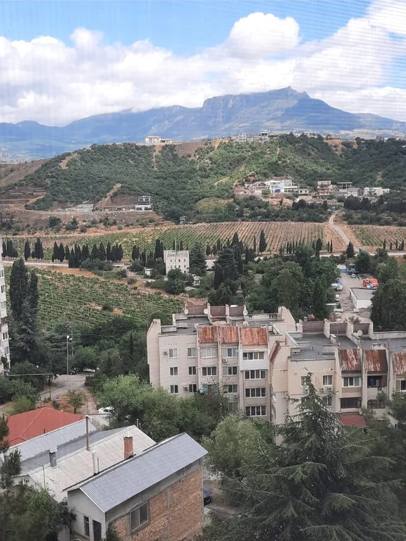 Уютная двухкомнатная квартира с видом на горы