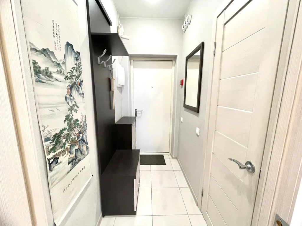 Уютная студия в тихом зелёном районе