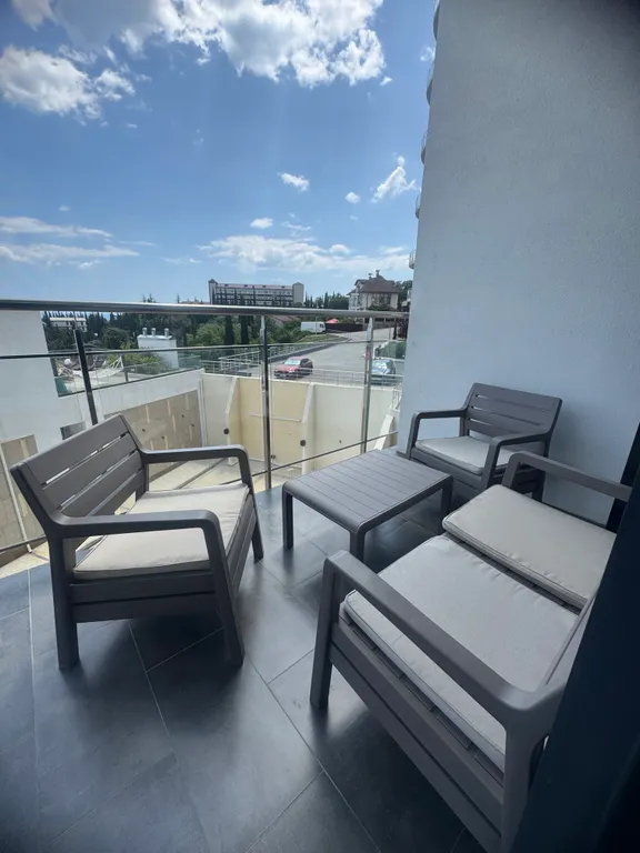 Апартаменты с видом на море, в элитном комплексе Крымская резиденция