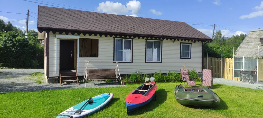 Уютный частный дом с отдельной баней на дровах