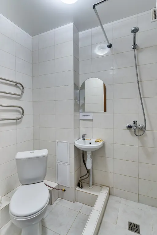 Однокомнатная квартира с мятным намеком