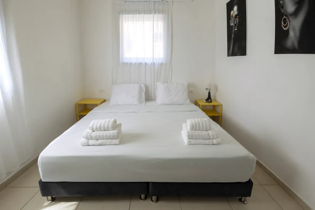 Тихая квартира около порта Тель Авив с бомбоубежищем