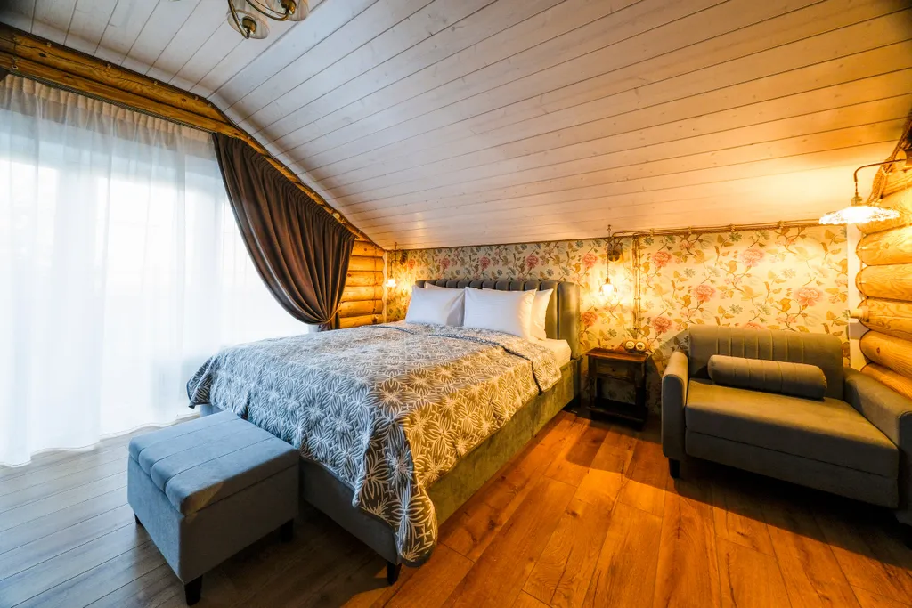 Дом шале с сауной, тренажерным залом и барбекю - для семьи и друзей