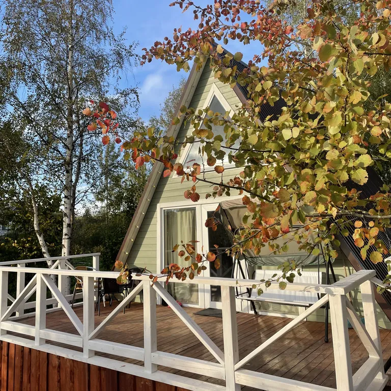 Уютный коттедж в стиле A-Frame — аренда посуточно в Великий Новгород