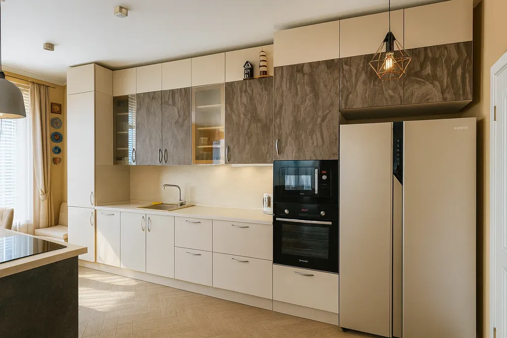 Трехэтажный коттедж с баней и бассейном