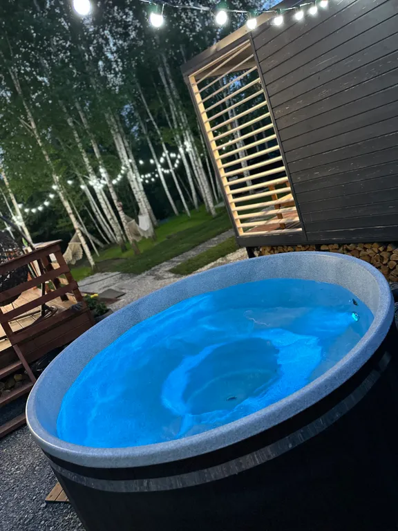 Уютный новый дом А-frame Седьмой берег