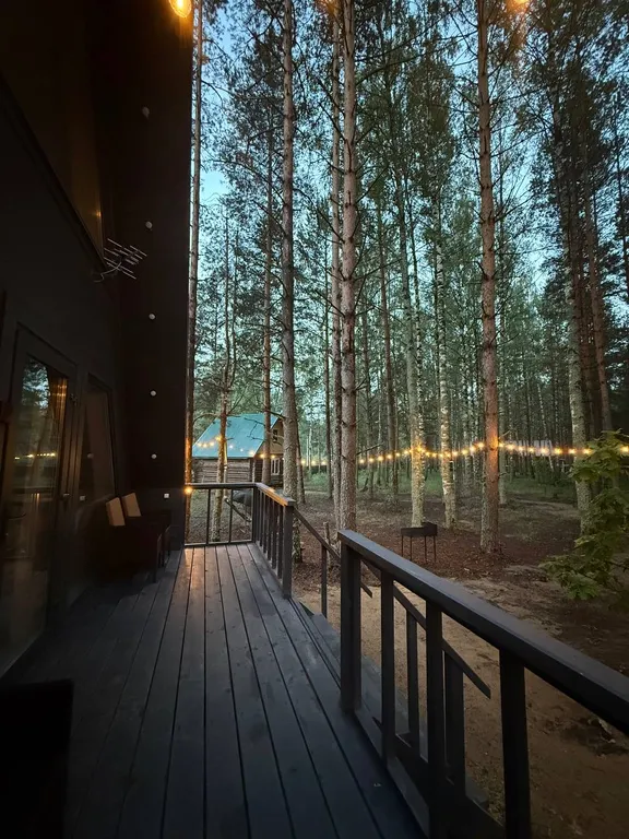 Домик у реки пра: баня под звёздами, тишина и лесные тропы