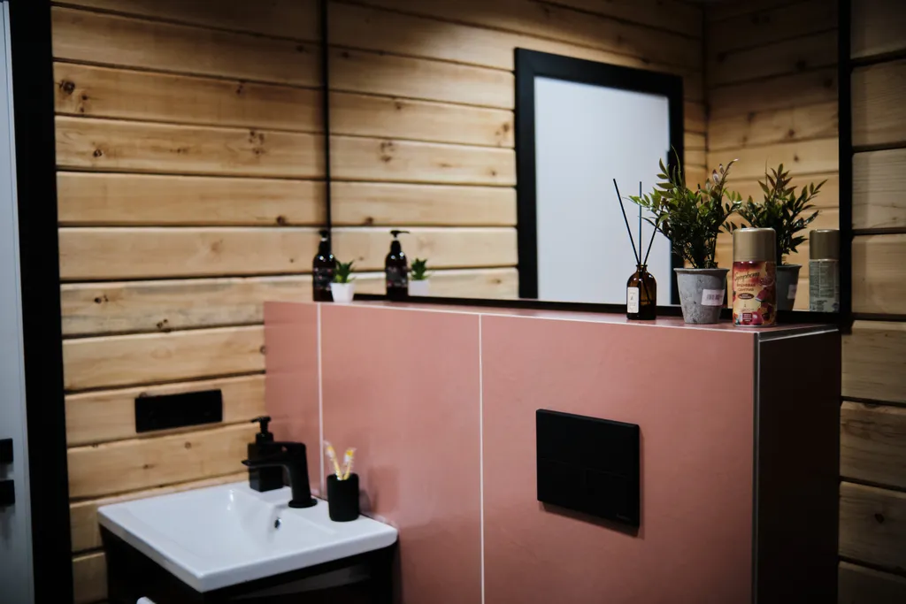 Двухкомнатный дом с сауной