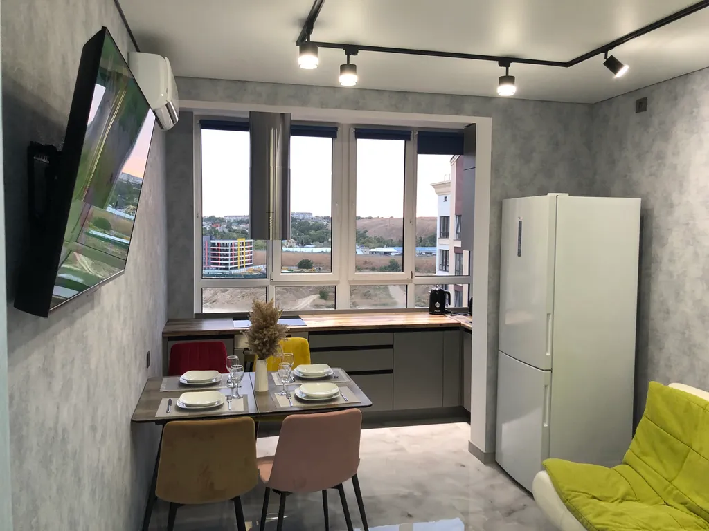 Квартира Стильная 1 комнатная квартира в Жигулиной роще — Мирное