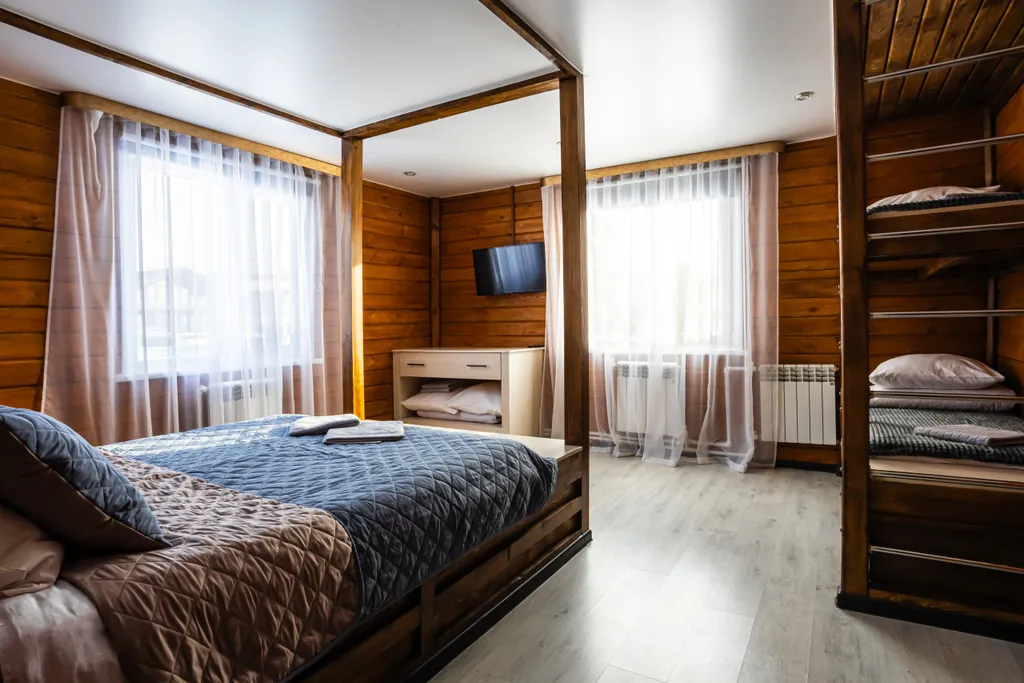 Уютный и просторный коттедж в стиле Шале