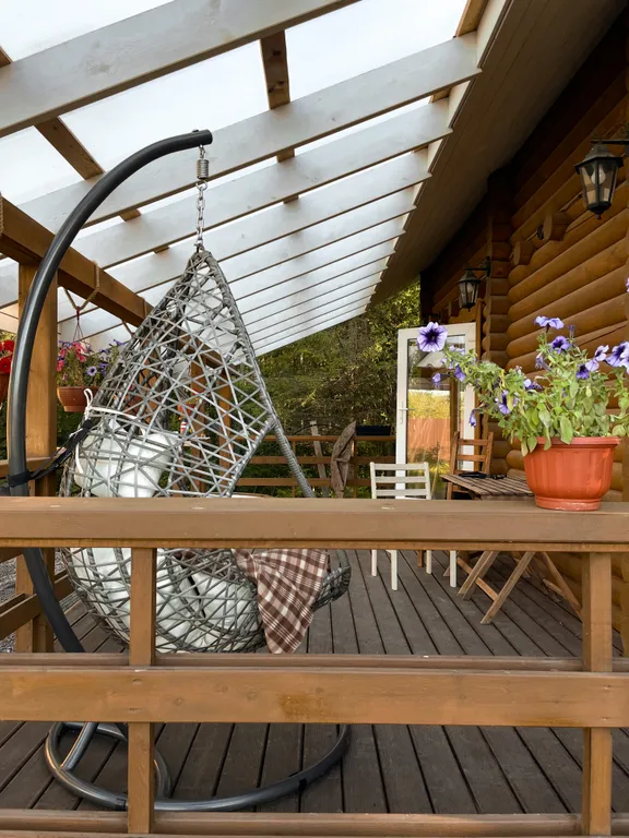 Коттедж Дом с баней и купелью — Агалатово