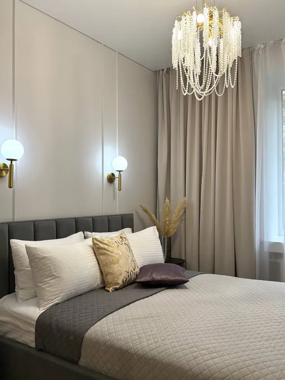 Апартаменты с камином и большой ванной