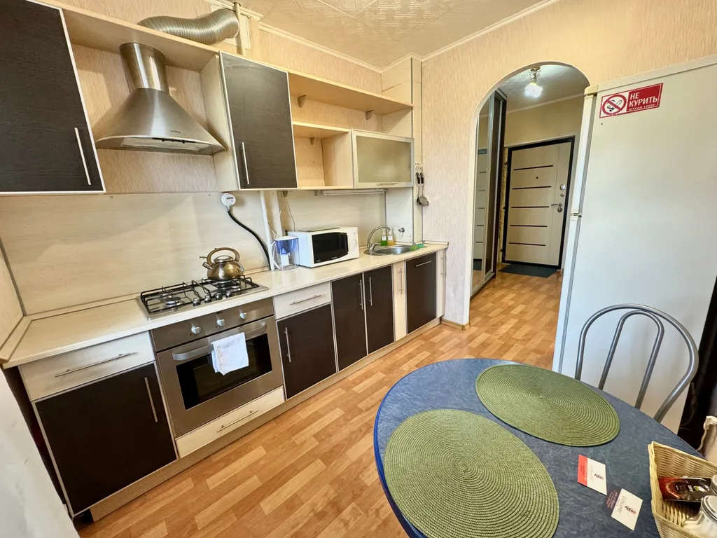 Однокомнатная квартира улучшенной планировки с видом на лес