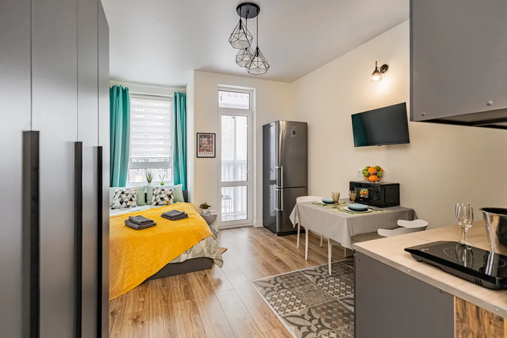 Квартира Квартира Уютная студия у метро Потапово — Москва