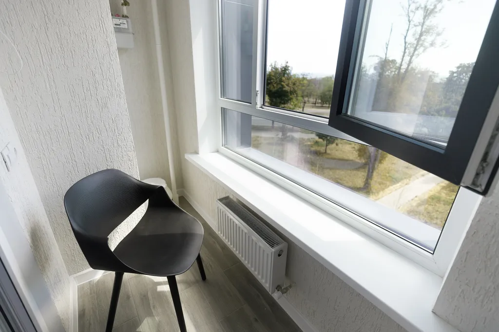 Стильная квартира в новостройке с видом на парк и море