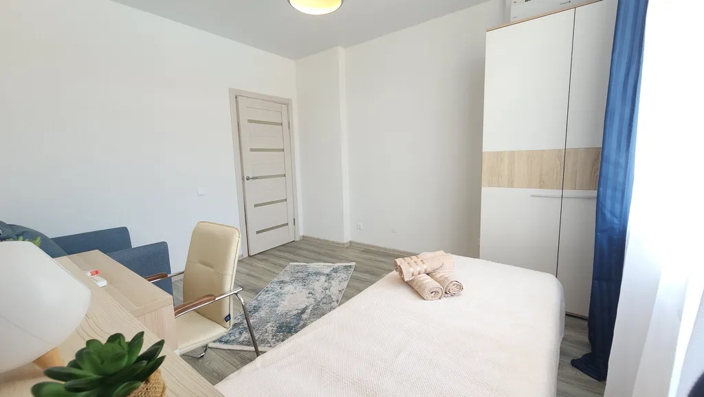 Уютная евротрешка с двумя балконами