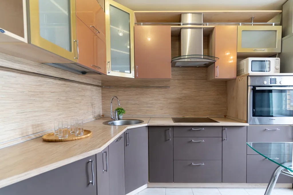 Дизайнерская двушка с биокамином