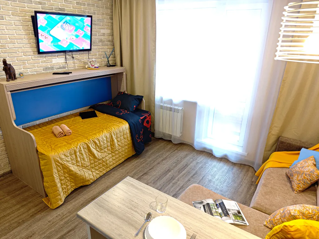 Уютная студия в ЖК Комета на 3х гостей