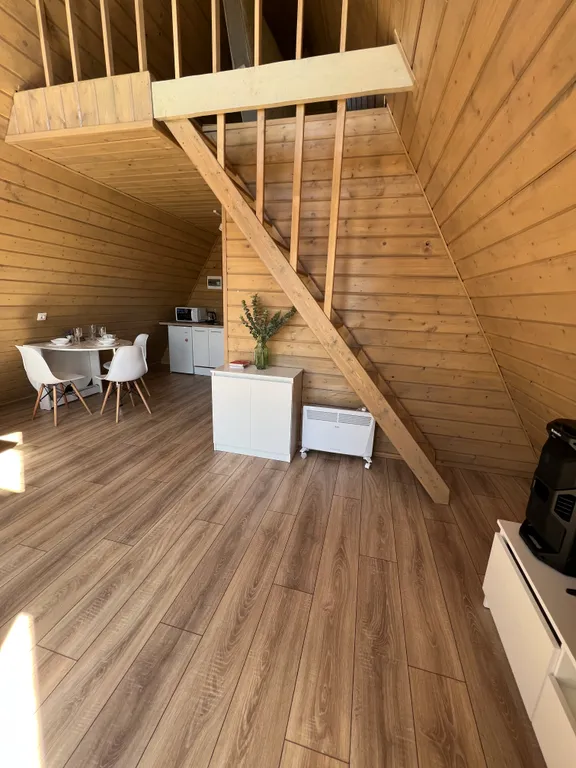 Коттедж Коттедж Новый уютный А-фрейм в черте города — Казань