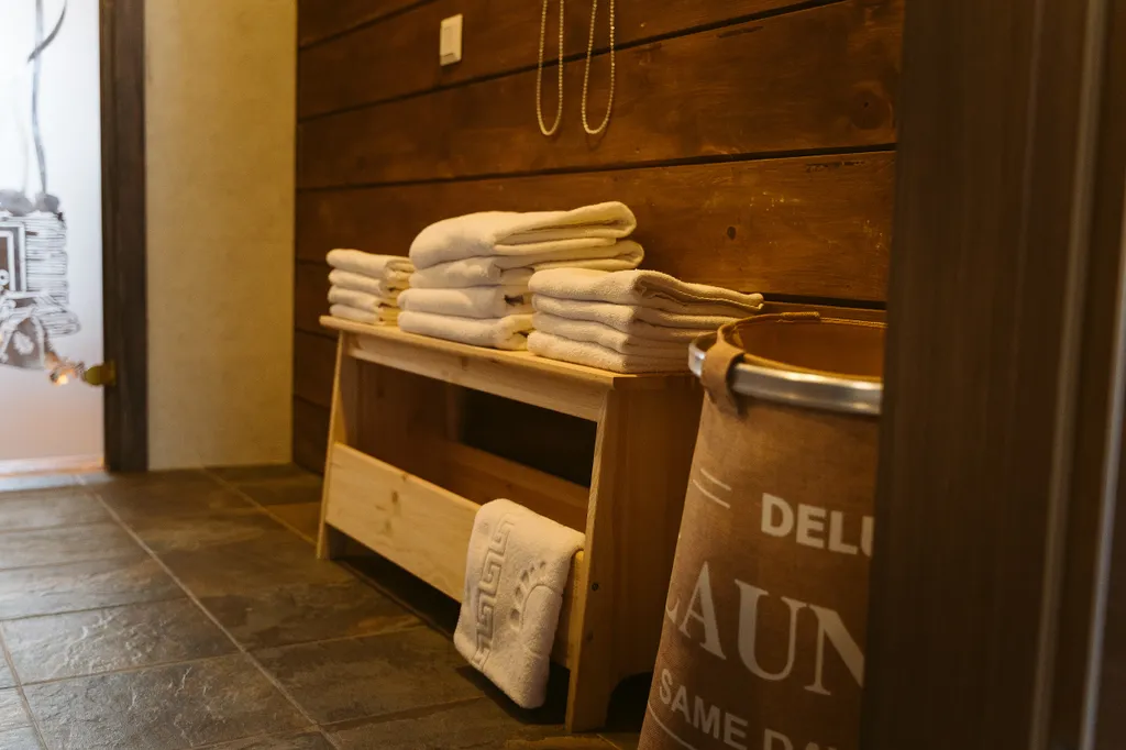 Домик с камином и кондиционером